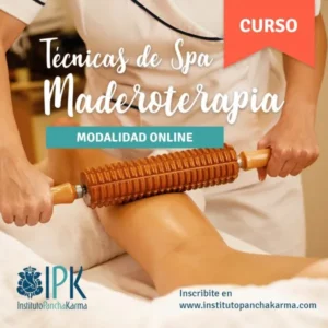 Curso técnicas de spa Maderoterapia