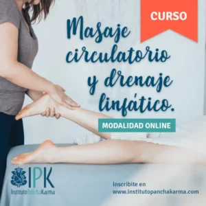 Curso Masaje circulatorio y Técnica de Drenaje Linfático